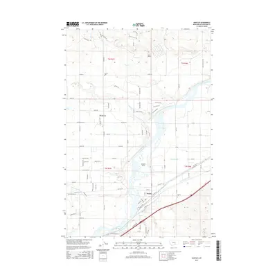 2017 Map of Huntley, 2017 Print