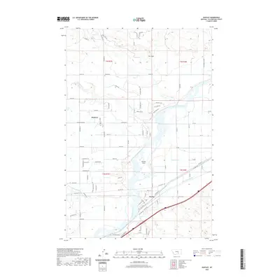 2020 Map of Huntley, 2020 Print
