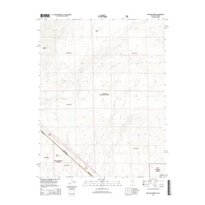 2014 Map of Huntoon Spring, 2014 Print