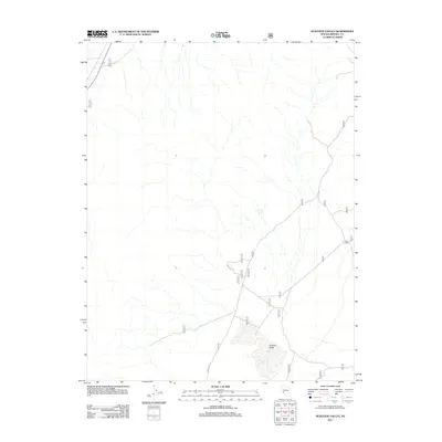 2011 Map of Huntoon Valley, 2011 Print