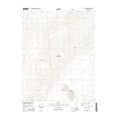 2014 Map of Huntoon Valley, 2014 Print