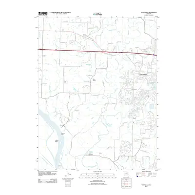 2011 Map of Huntsdale, 2011 Print