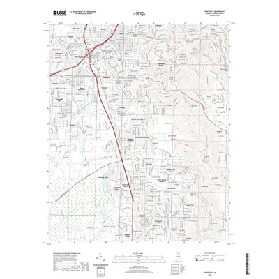 2020 Map of Huntsville, 2020 Print