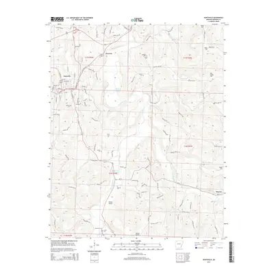 2014 Map of Huntsville, 2014 Print