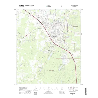 2019 Map of Huntsville, 2019 Print
