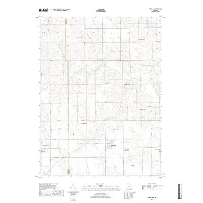 2017 Map of Hurdland, 2017 Print