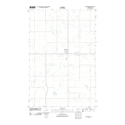 2011 Map of Hurdsfield, 2011 Print
