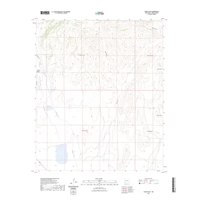 2023 Map of Hurley East, 2023 Print