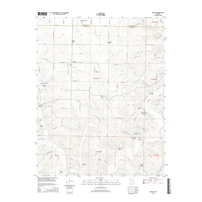2015 Map of Hurley, 2015 Print