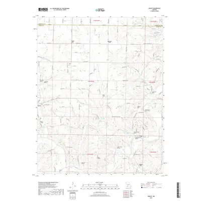 2017 Map of Hurley, 2017 Print
