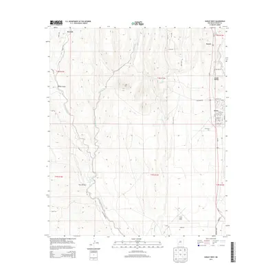2013 Map of Hurley West, 2013 Print