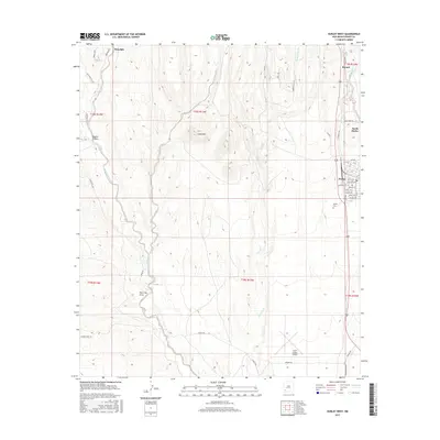 2017 Map of Hurley West, 2017 Print