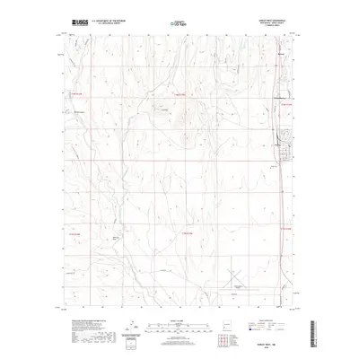 2020 Map of Hurley West, 2020 Print