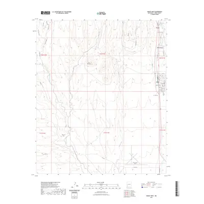 2023 Map of Hurley West, 2023 Print