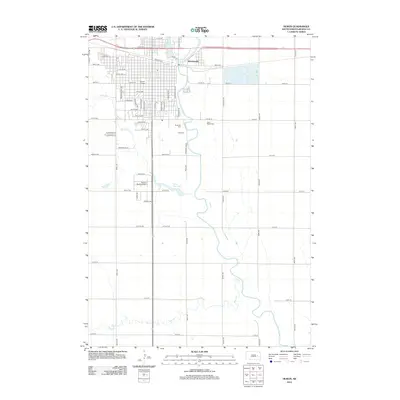 2012 Map of Huron, 2012 Print