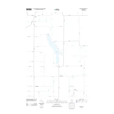2013 Map of Huron, 2013 Print