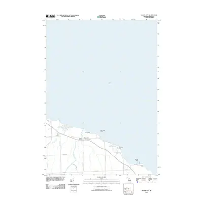 2011 Map of Huron City, 2011 Print