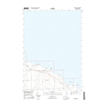 2014 Map of Huron City, 2014 Print