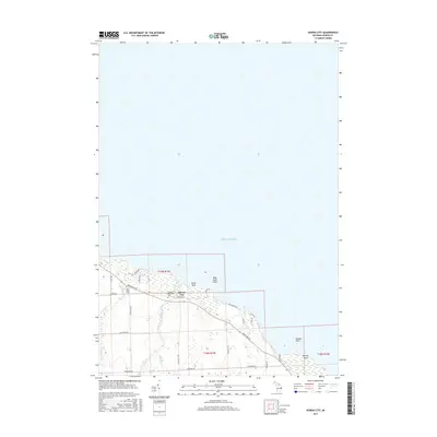 2017 Map of Huron City, 2017 Print