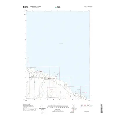 2019 Map of Huron City, 2019 Print