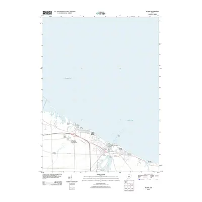 2010 Map of Huron, 2010 Print