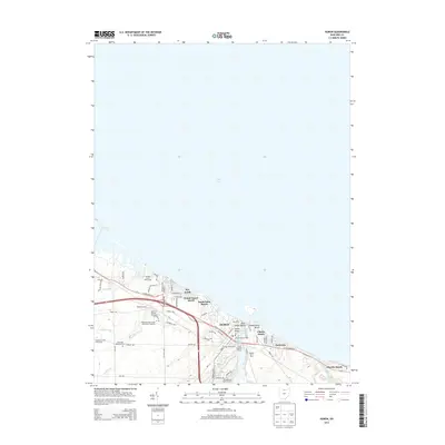 2013 Map of Huron, 2013 Print