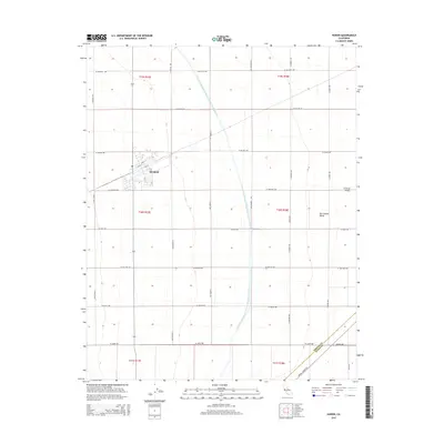 2015 Map of Huron, 2015 Print