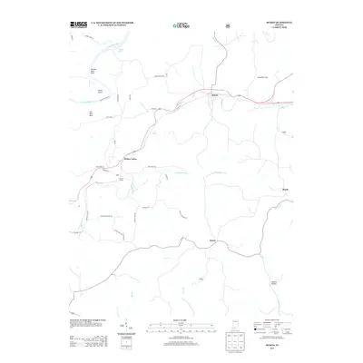 2013 Map of Huron, 2013 Print