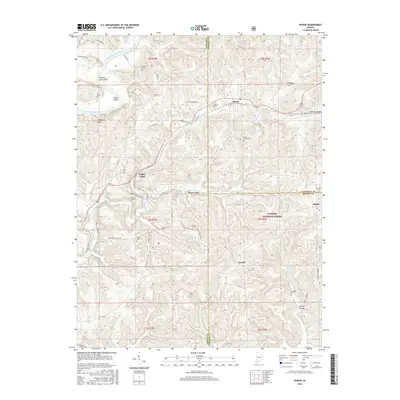 2016 Map of Huron, 2016 Print