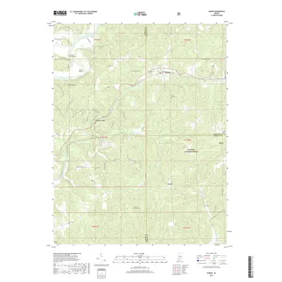 2019 Map of Huron, 2019 Print