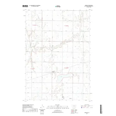 2017 Map of Huron NE, 2017 Print