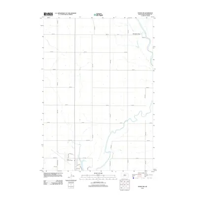 2012 Map of Huron NW, 2012 Print