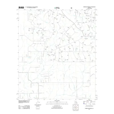 2012 Map of Hurricane Branch, 2012 Print