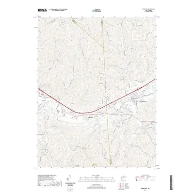2019 Map of Hurricane, 2019 Print