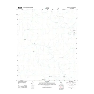 2012 Map of Hurricane Deck, 2012 Print