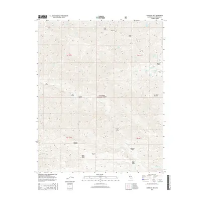 2015 Map of Hurricane Deck, 2015 Print