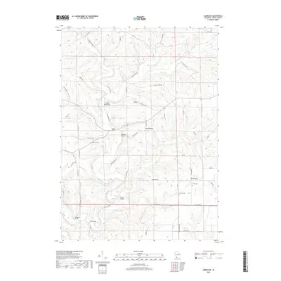 2018 Map of Hurricane, 2018 Print