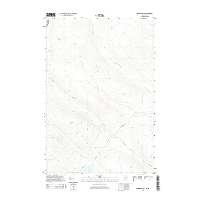 2014 Map of Hurricane Hill, 2014 Print