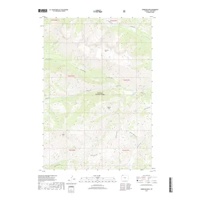 2017 Map of Hurricane Mesa, 2017 Print
