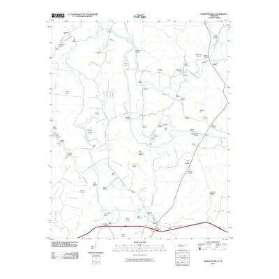 2010 Map of Hurricane Mills, 2010 Print