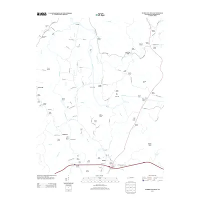 2013 Map of Hurricane Mills, 2013 Print