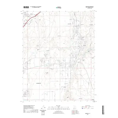 2020 Map of Hurricane, 2020 Print