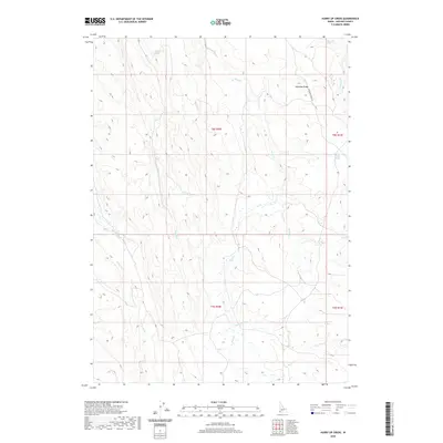 2020 Map of Hurry Up Creek, 2020 Print
