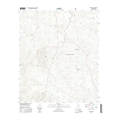 2016 Map of Hurstown, 2016 Print