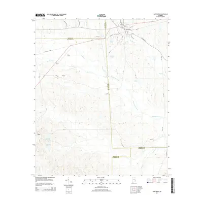 2014 Map of Hurtsboro, 2014 Print