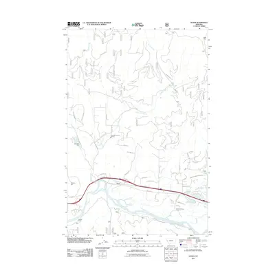 2011 Map of Huson, 2011 Print