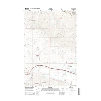 2014 Map of Huson, 2014 Print