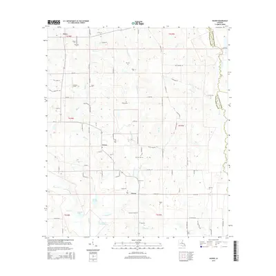 2015 Map of Husser, 2015 Print