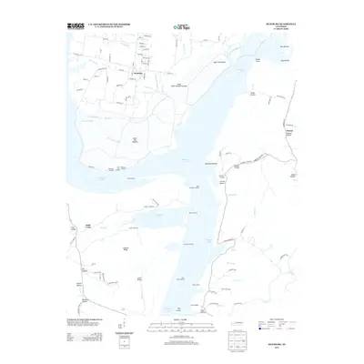 2013 Map of Hustburg, 2013 Print