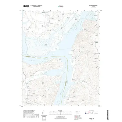 2019 Map of Hustburg, 2019 Print